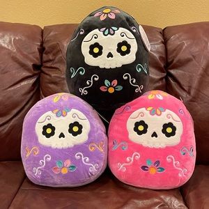 Day of the Dead Sugar Skull Squishmallows Delfina Daria Marcita Halloween 2022